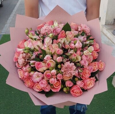 Single Color Hand Bouquet