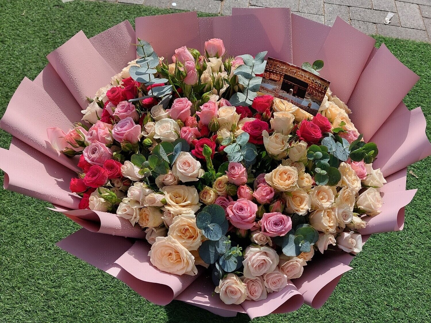 Affection Mix Baby Roses Flower Bouquet