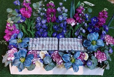 Colours Of Spring Flowers Arrangement