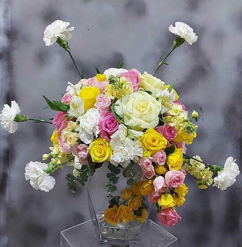 Enticing Flowers In Vase