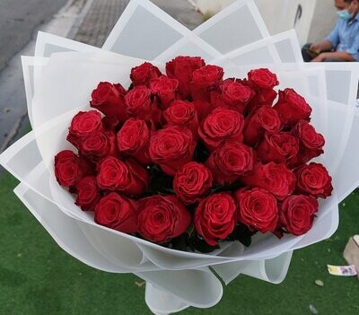 Perfect Red Roses Bouquet