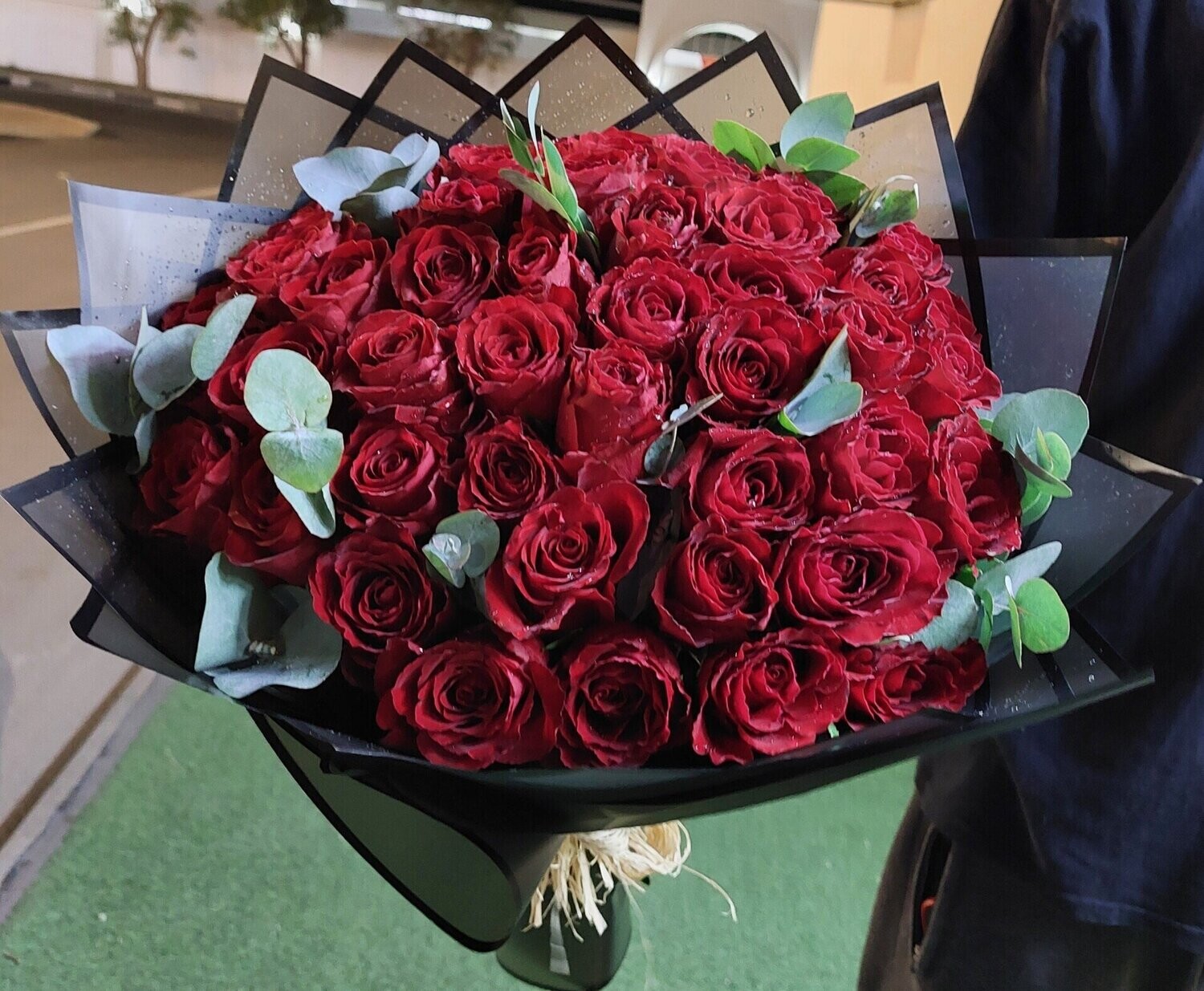 Red Rose Bouquet For Valentine