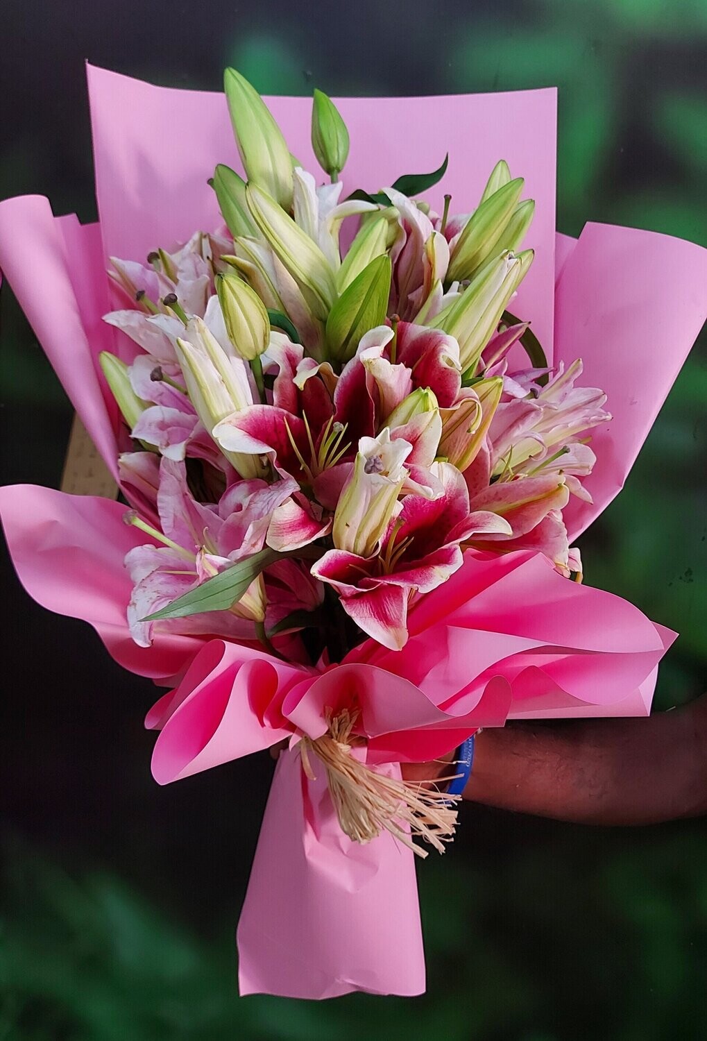 Exotic Lilly  Hand Bouquet