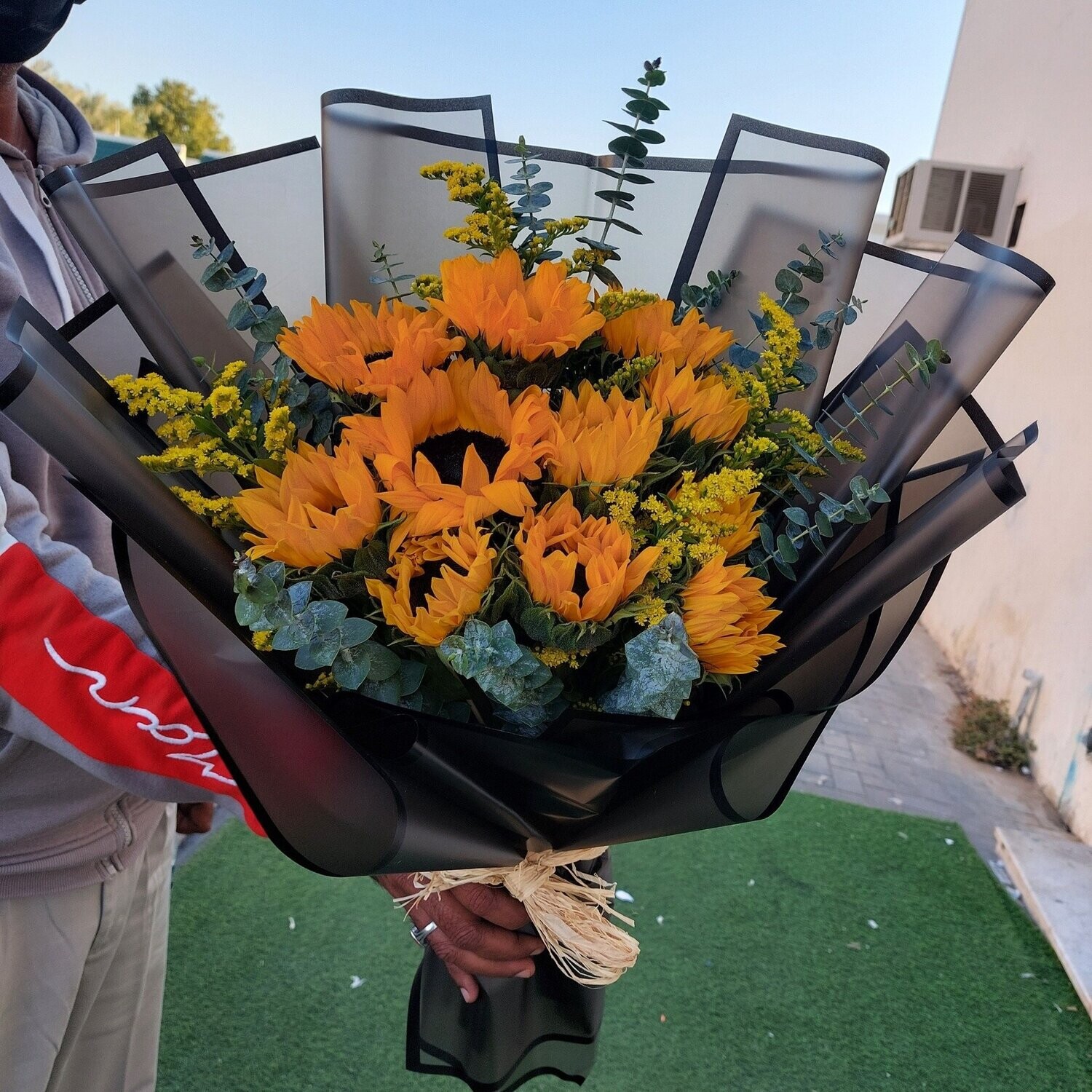 Sleek Sunrich Bouquet