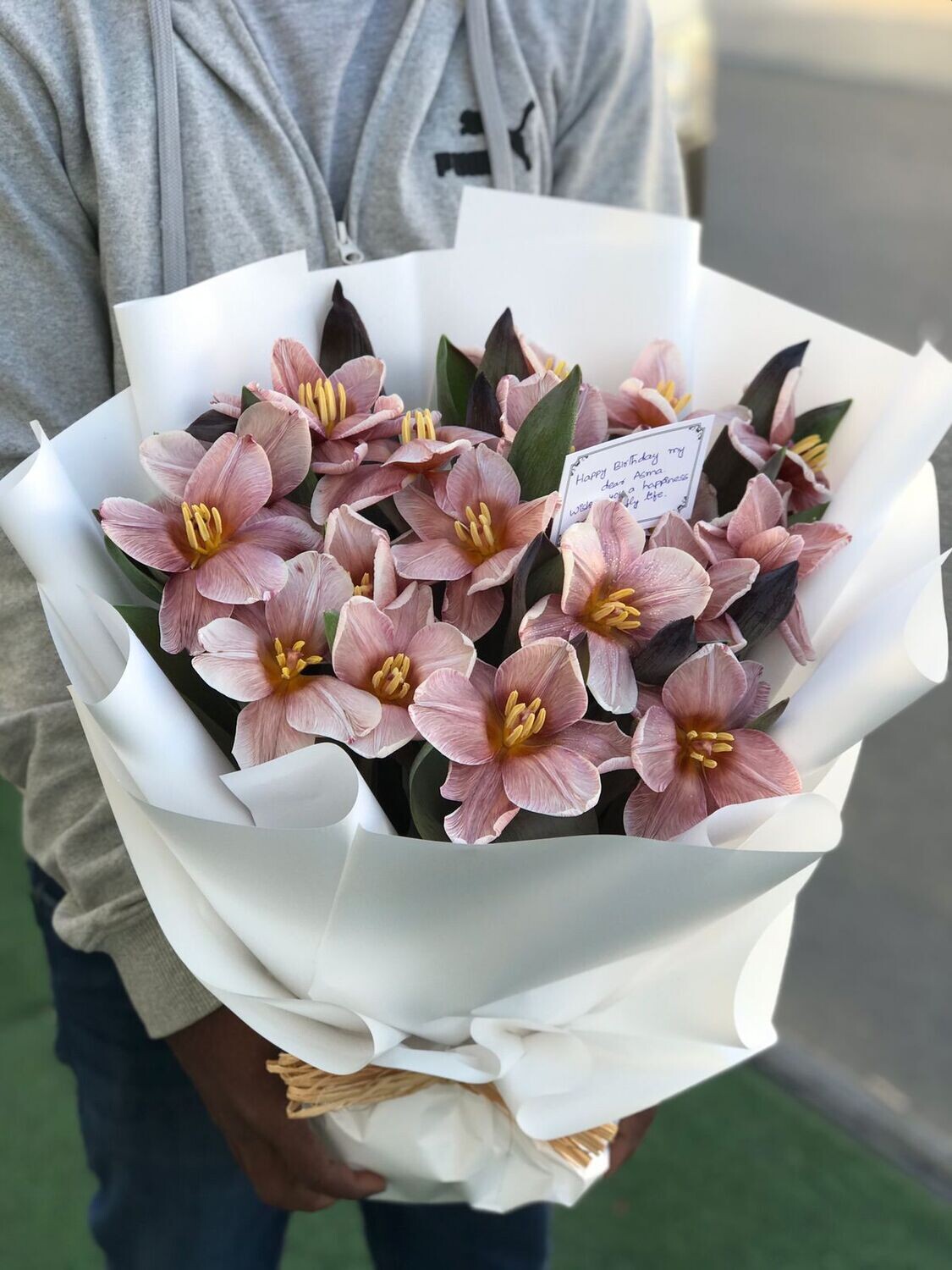 Modern Tulip Bouquet