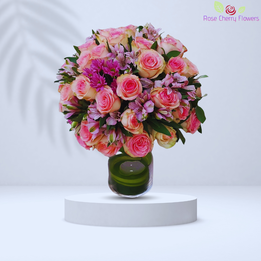 Charismatic Flowers In Vase
