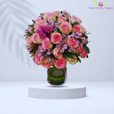 Charismatic Flowers In Vase