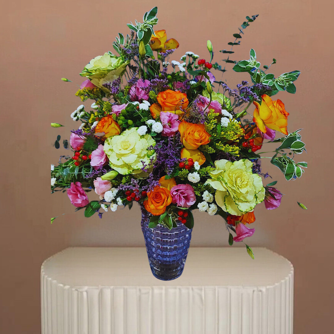 Magical Flowers In Vase