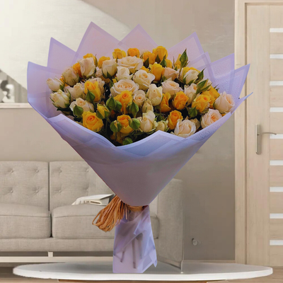 Mesmerizing Spray Rose Bouquet