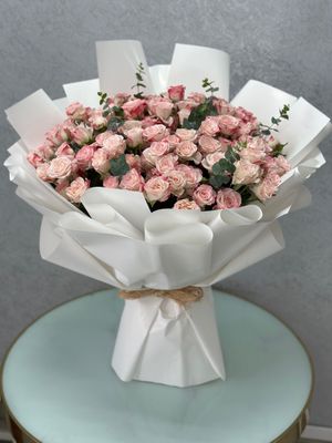 Double Color Baby Rose Bouquet Double Color Baby Rose Bouquet