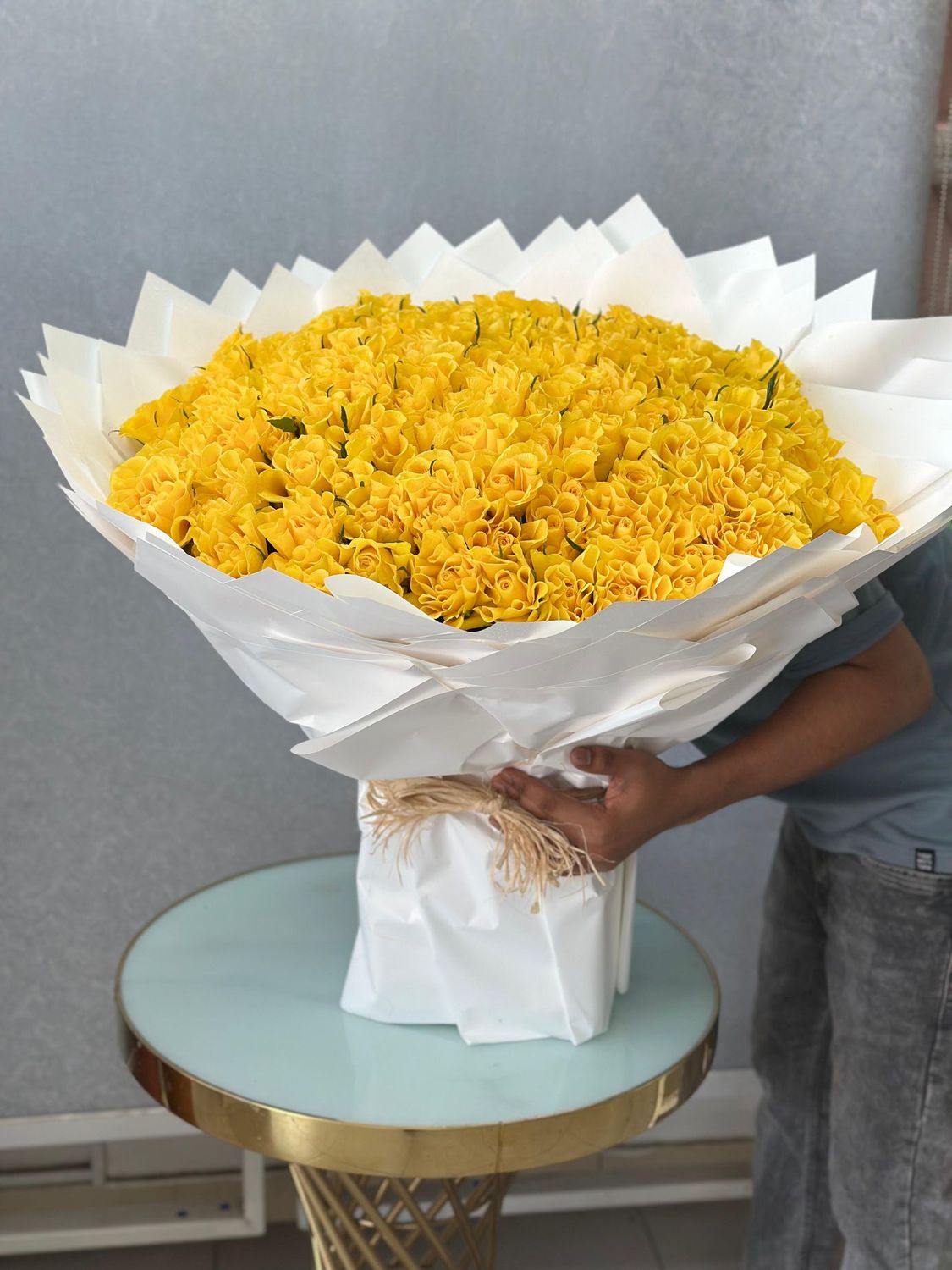 Brighten Days with Yellow Roses