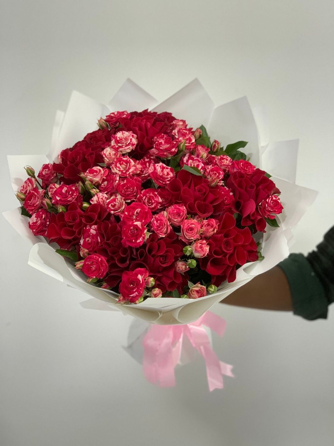 Baby Roses & Roses Bouquet