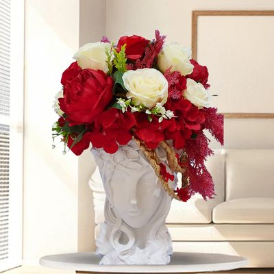 Red And White Combination Flowers