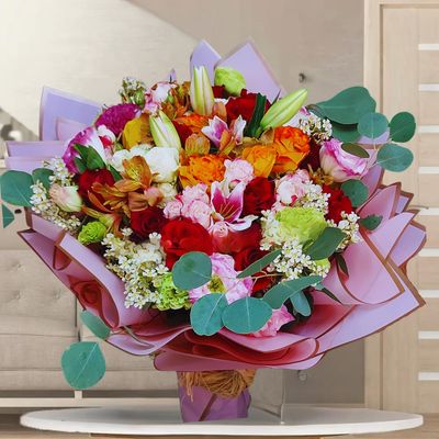 Loyal Mix Flowers Bouquet