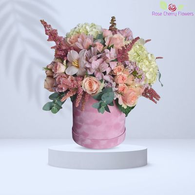 Basket Of Happy Flowers