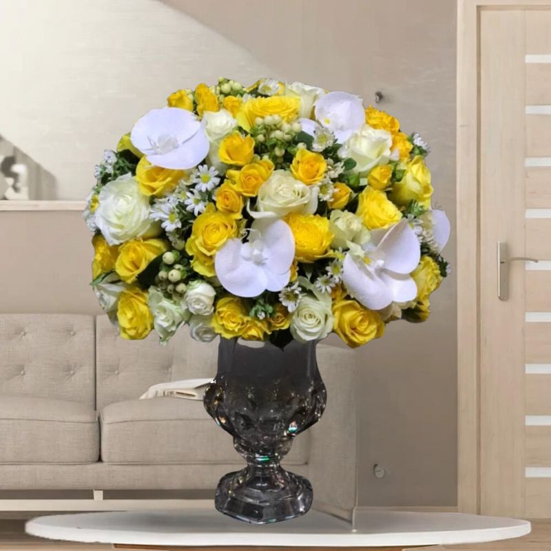 Gracious Flowers In Vase