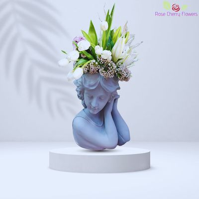 Angel Flower Arrangement Angel Flower Arrangement