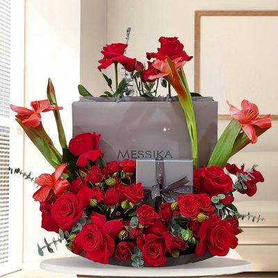 Red Eloquence Bouquet