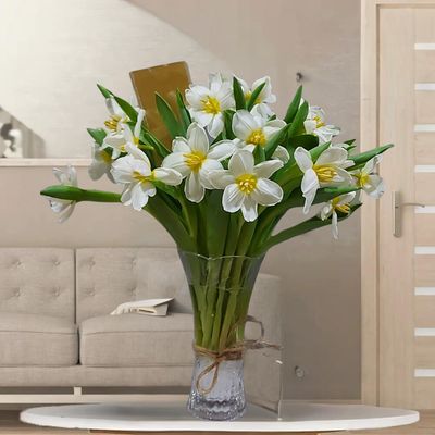 Tulip Bunch with Vase & Box