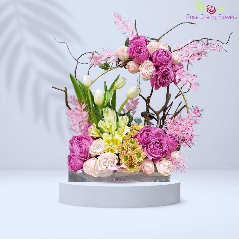 Arrangement Have Dry Flower