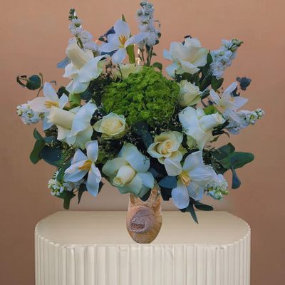 Mesmerizing Flowers In Vase