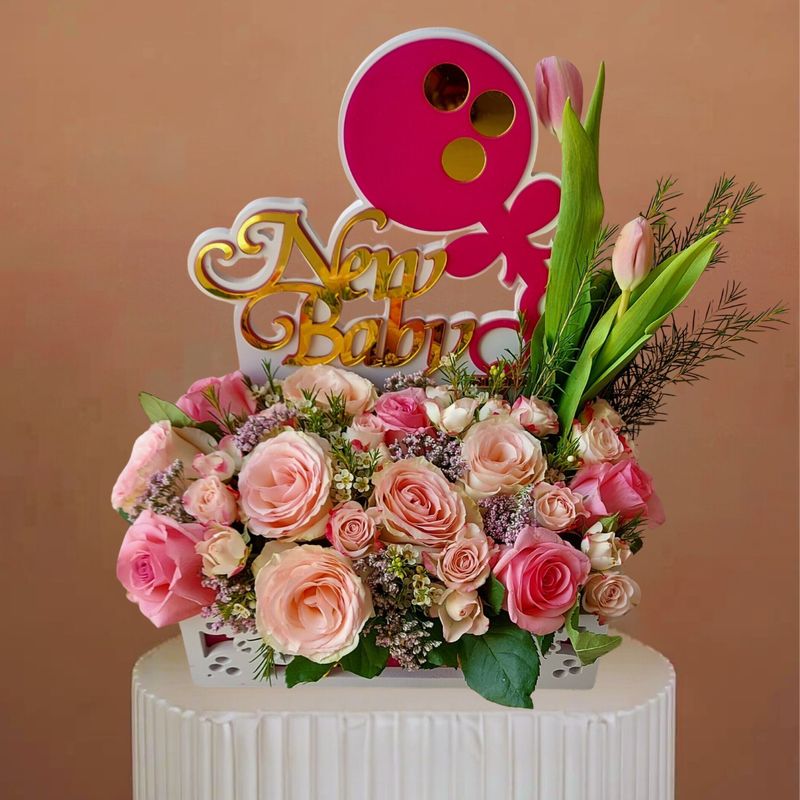 Peaceful pink  Arrangement