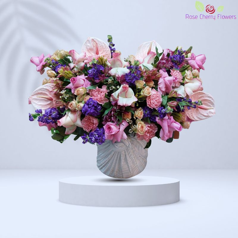 Cascade Flower Arrangement
