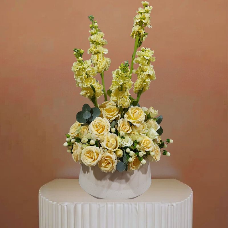 Peach Floral Arrangement