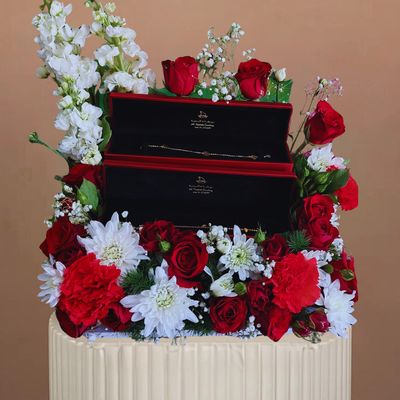 Lush Bloom Flower Arrangement