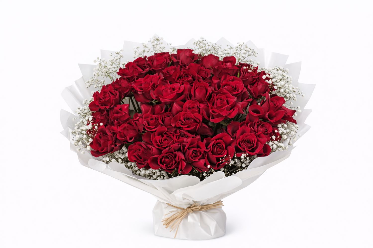 18 Charming Red Roses Bouquet