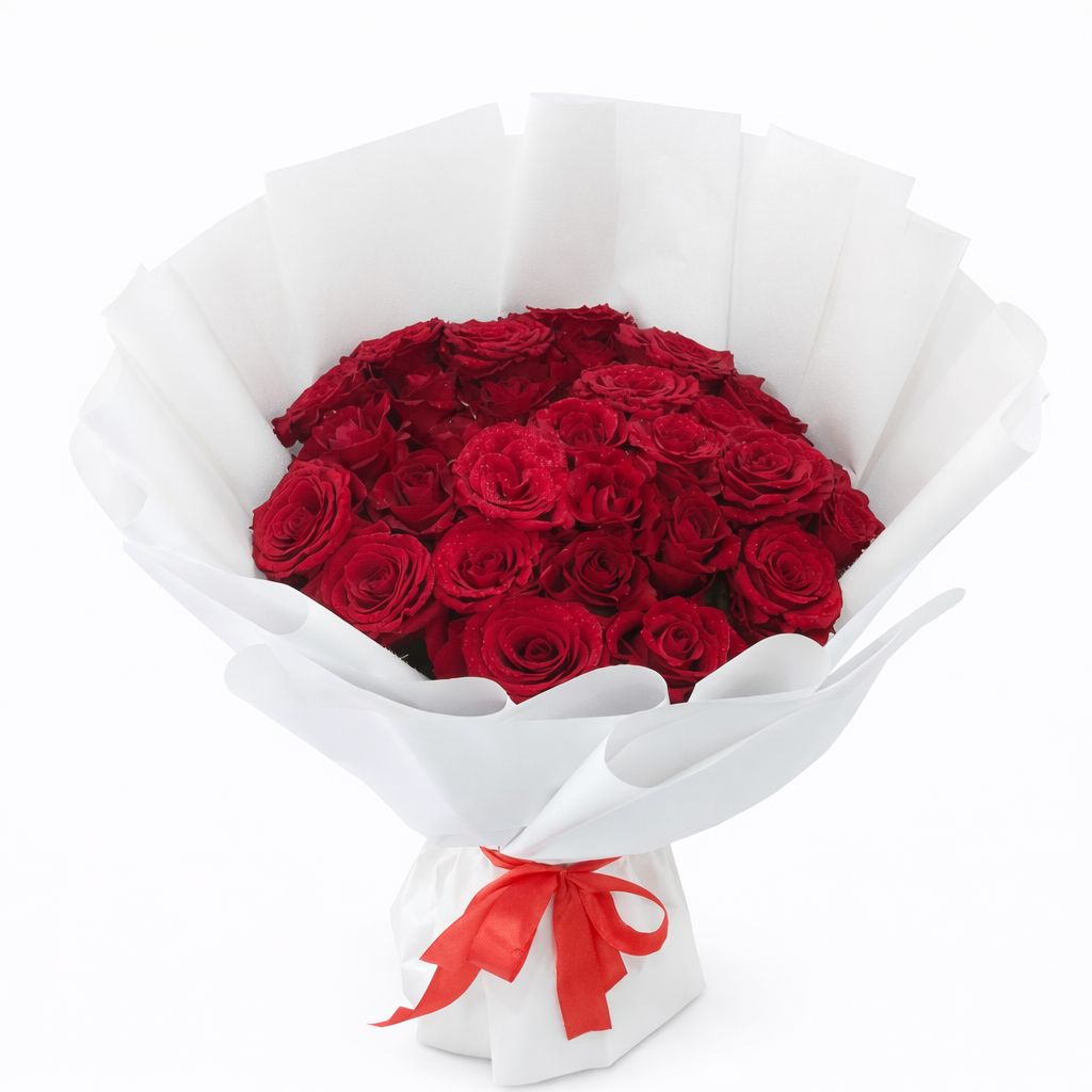 21 Red Roses Bouquet