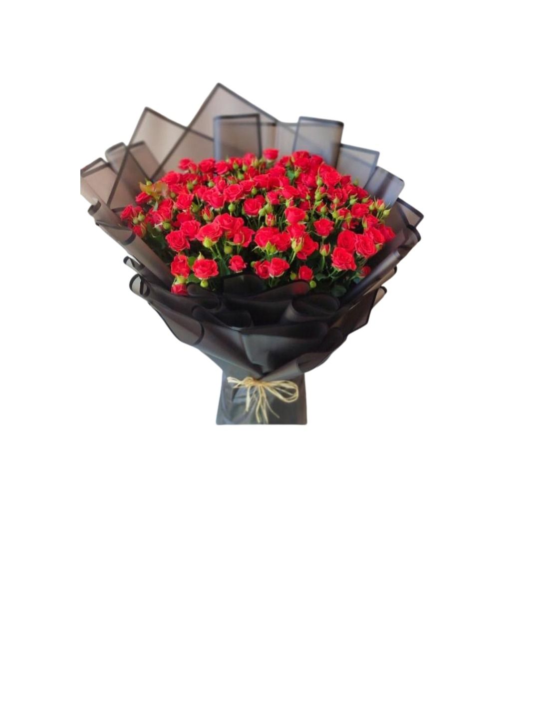 21 Red Baby Roses Bouquet