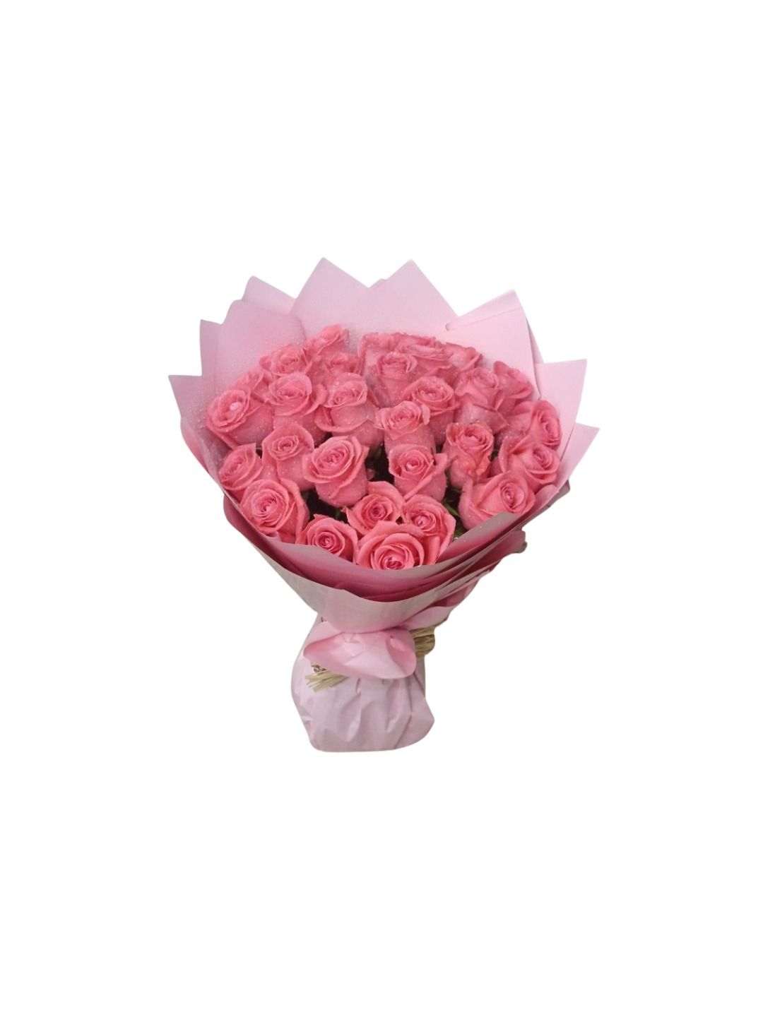 25 Pink Roses Bouquet