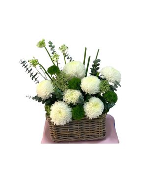 Elegant Deco Basket Arrangement