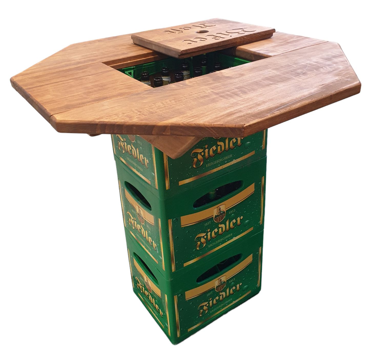 Bierkastentischplatte