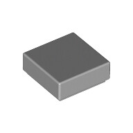 Fliese 1x1 Medium Stone Grey