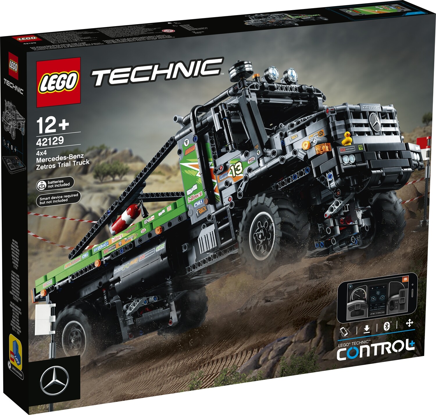 LEGO® Technic 42129 Appgesteuerter 4x4 Mercedes-Benz Zetros Offroad-Truck