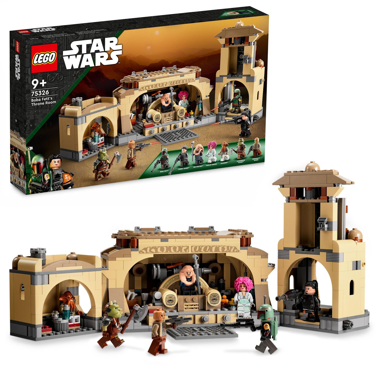 LEGO® Star Wars™  75326 Boba Fetts Thronsaal
