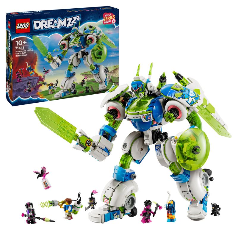 LEGO® Dreamzzz™ (71485) Mateo und Z-Blob der Ritter-Mech LEGO® Dreamzzz™ (71485) Mateo und Z-Blob der Ritter-Mech