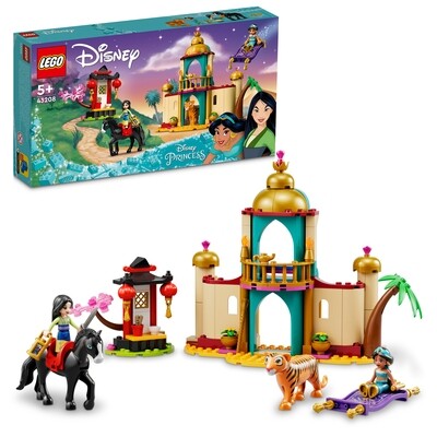 LEGO® Disney Princess™ 43208 Jasmins und Mulans Abenteuer LEGO® Disney Princess™ 43208 Jasmins und Mulans Abenteuer