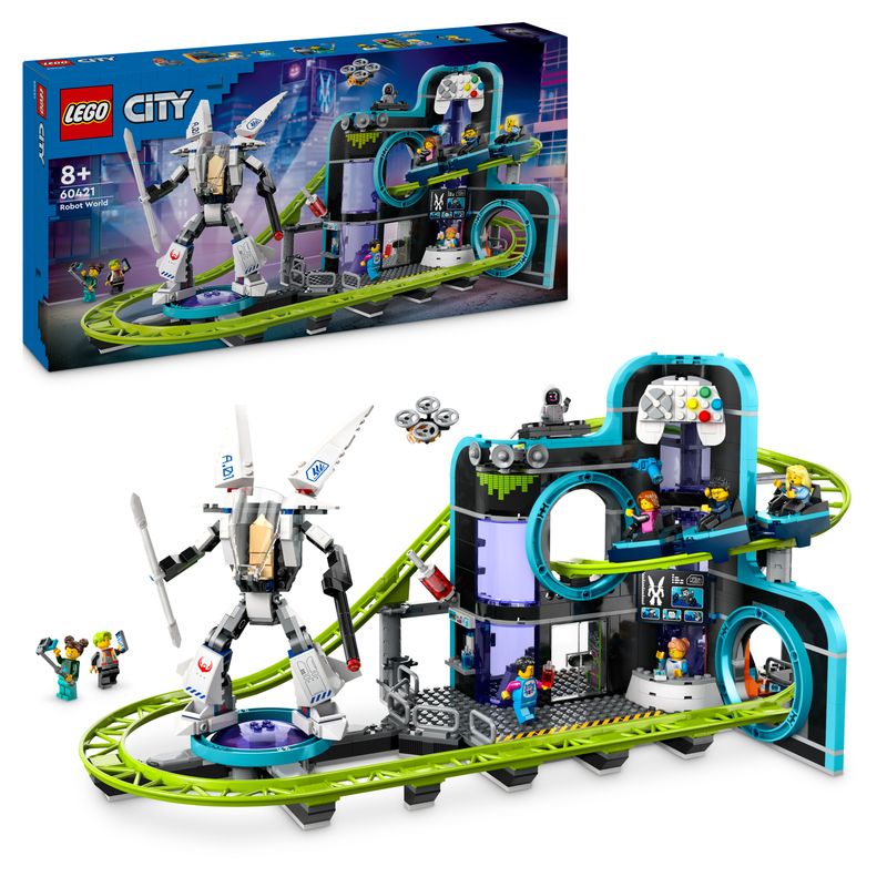 LEGO® City 60421 Achterbahn mit Roboter-Mech LEGO® City 60421 Achterbahn mit Roboter-Mech