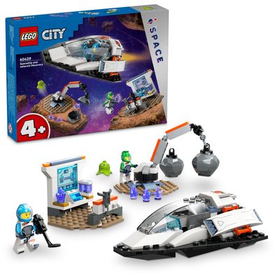 LEGO® City 60429 Bergung eines Asteroiden im Weltall 4+ LEGO® City 60429 Bergung eines Asteroiden im Weltall 4+