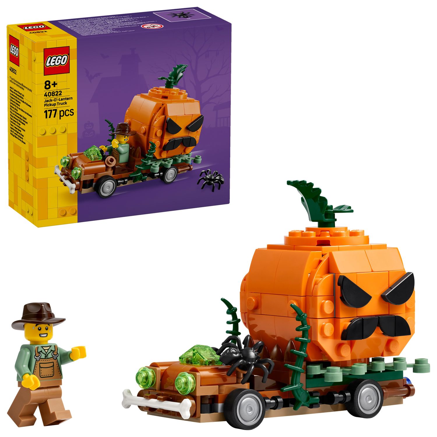 LEGO® 40822 Pickup mit Halloweenkürbis LEGO® 40822 Pickup mit Halloweenkürbis