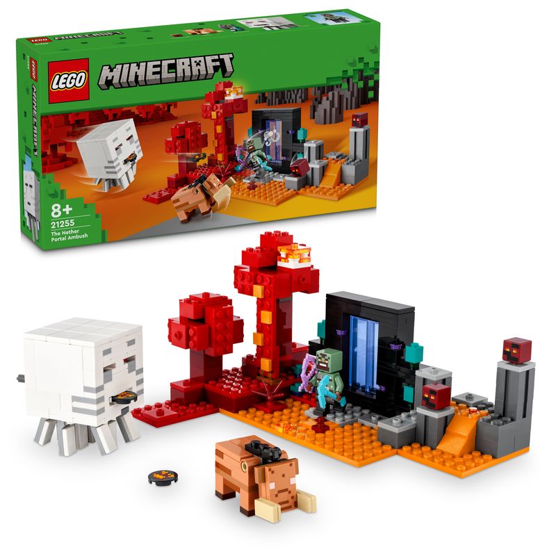 LEGO® MINECRAFT® 21255 Hinterhalt im Netherportal
