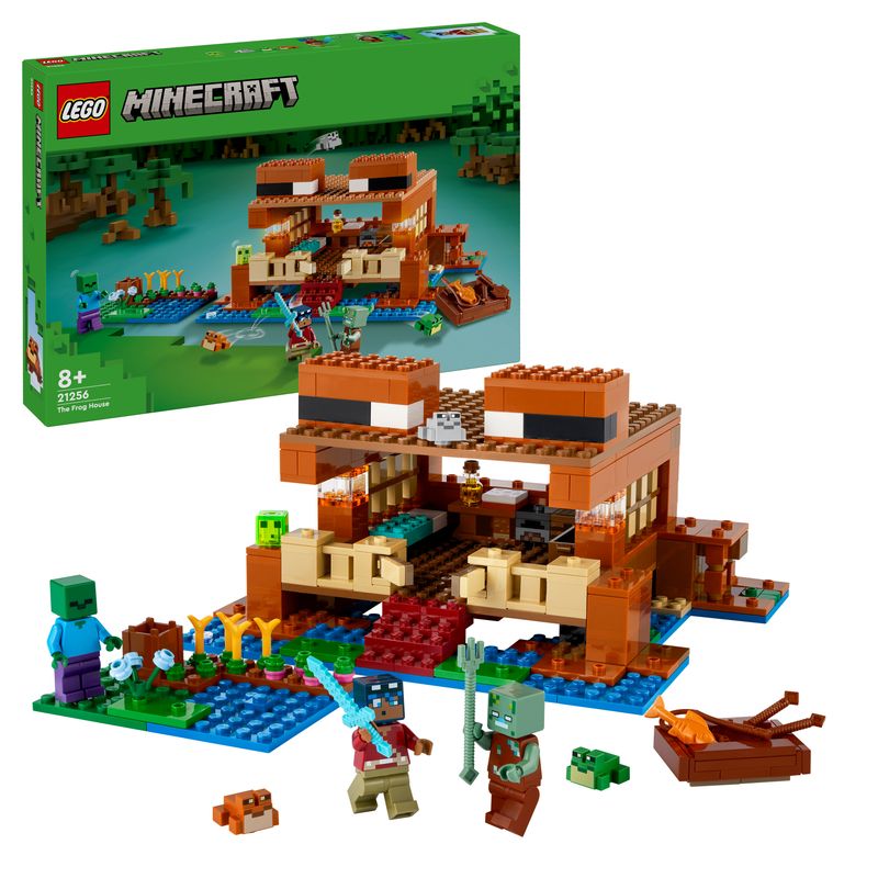 LEGO® MINECRAFT® 21256 Das Froschhaus