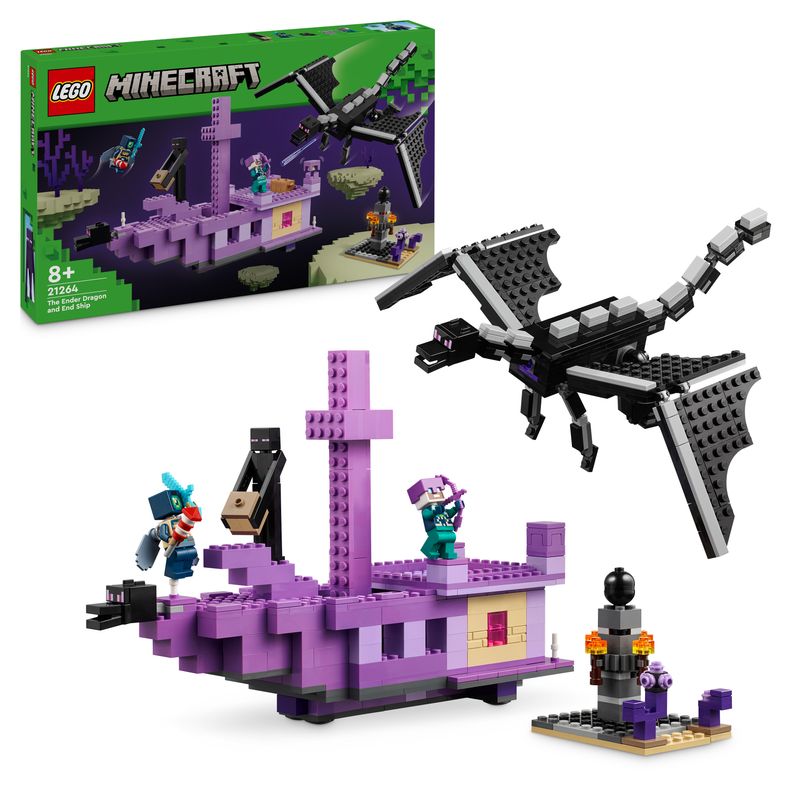 LEGO® MINECRAFT® 21264 Der Enderdrache und das Enderschiff