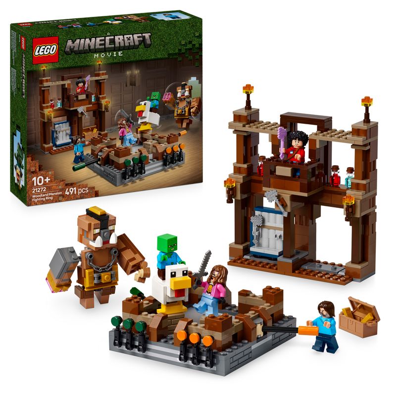 LEGO® MINECRAFT® 21272 Waldanwesen mit Boxring