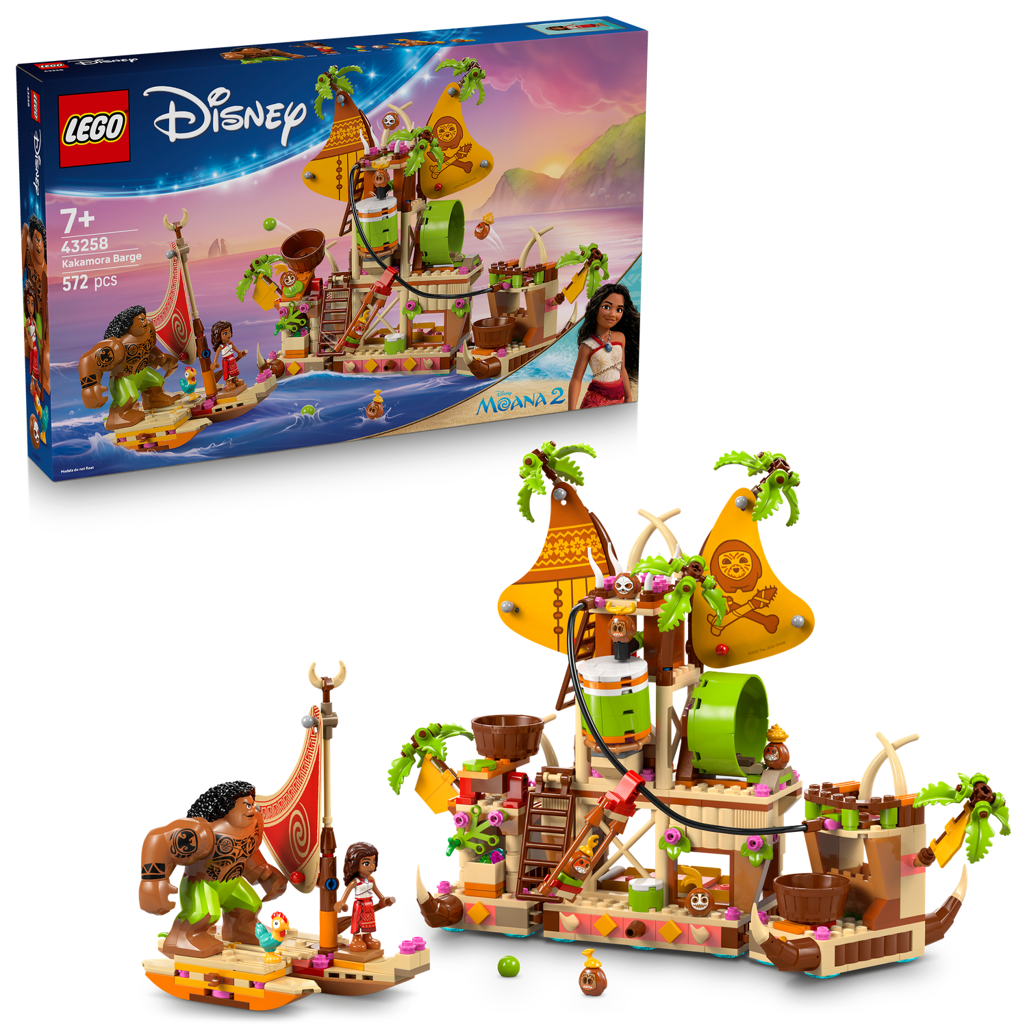 LEGO® Disney Princess™ 43258 Kokamora-Barge LEGO® Disney Princess™ 43258 Kokamora-Barge