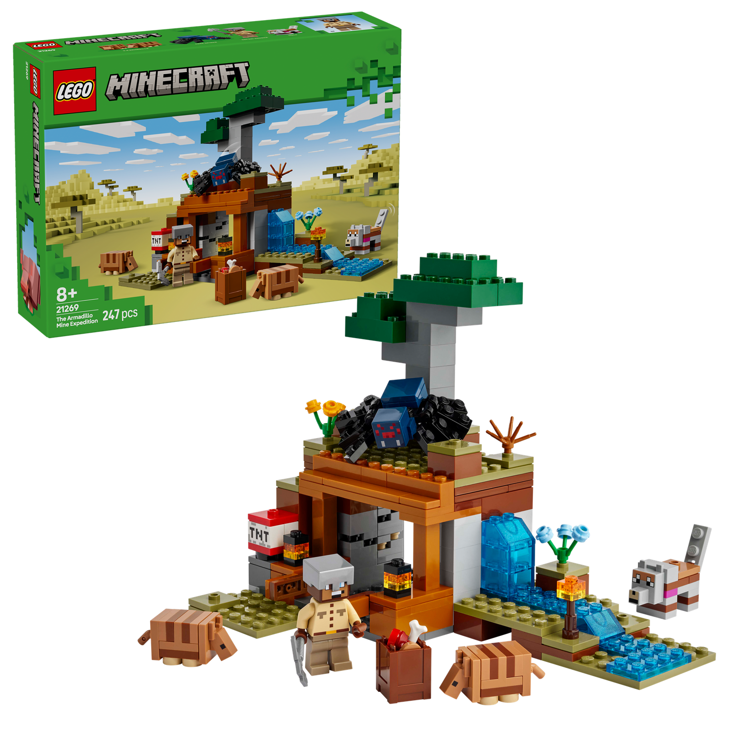 LEGO® MINECRAFT® 21269 Die Expedition zur Gürteltiermine LEGO® MINECRAFT® 21269 Die Expedition zur Gürteltiermine