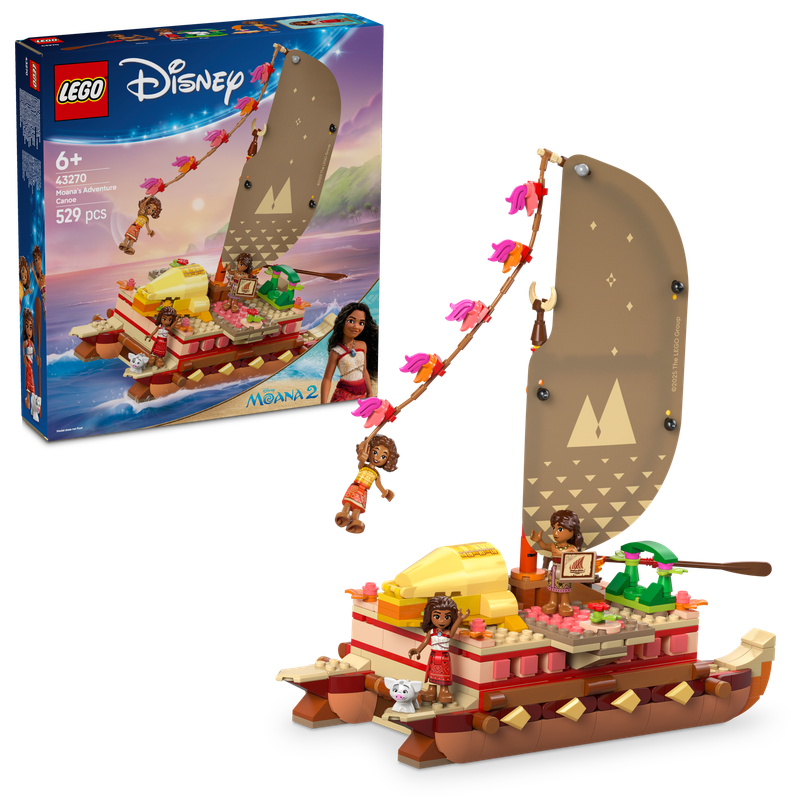 LEGO® Disney Princess™ 43270 Vaianas Abenteuerfloß